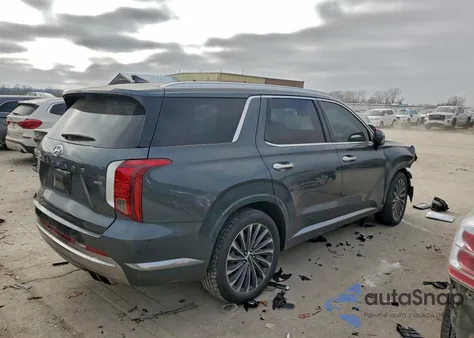 2023 Hyundai Palisade Calligraphy из США, поврежденный, VIN KM8R7DGE6PU496433